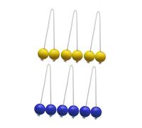 6 pezzi Balls Ladder Balls for Kids Family Adults (2 Colours) Ladder Toss