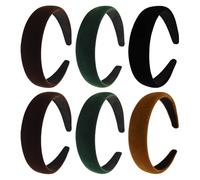 6 Pezzi Banche A Taglio Largo, Fasce Di Testa Retrò Semplici, Fasce Per La Testa Anti-Slip, Accessori Per Acconciatura, Accessori Per Donne