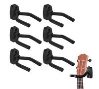 6 Pezzi Basso Ganci Appendi,Supporto Per Gancio Per Chitarra,Supporto Da Parete Per Chitarra,Chitarra Parete Ganci Stand,Ganci Da Parete Per Ukulele,Gancio Chitarra Ganci Stand,Porta Chitarra da Muro