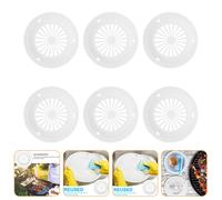 6 pezzi BBQ Plate Hollow Restaurant Platto per cena Chic Barbecue Barbecue Plate