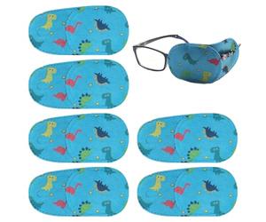 6 Pezzi Benda Occhio Pigro Bambini, Benda Occhiali Bambina Eye Patch Coprente per Occhio Pigro Ambliopia, Benda per Occhio per Occhiali che Curano Ambliopia per Gli Occhi Sinistro e Destro