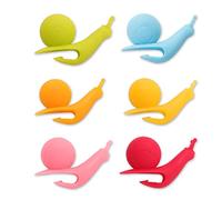 6 Pezzi Bicchiere Da Vino Etichetta per Sacchetto Di Tè Lumaca Appeso Tazza Clip Infusore Di Tè Parte Per La Decorazione Della Casa Sacchetto Di Tè Appeso Molto Pratico e Popolare