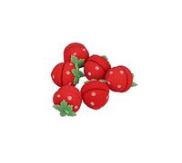 6 pezzi bigodini in spugna di fragole in schiuma soffici rotondi palle di spugna bigodini bigodino di capelli strumento bun bigodino di capelli palla nuovo rilascio Practical treatment