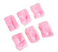6 Pezzi Bigodini per Chioma da Donna in Coral Fleece, senza Calore | Tenuta Sicura e Comoda per Dormire, Onde Morbide, Plastica Fibbia, Uso a Casa e Viaggio
