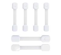 6 Pezzi Bocca Cassetti per Bambini, Autoadesivo Sicurezza Cassetti Bambini per Armadi, Porte, Frigoriferi, Cassetti, Stufe, Wc, Mobili
