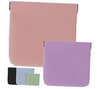 6 Pezzi Borse for Schegge Borse for Trucchi in Pelle Portamonete Tasche Borse for Cosmetici for Borsa Borse for Cosmetici Astuccio for Gioielli Piccola Borsa for Trucchi Spremere Viaggio in Pelle Pu P