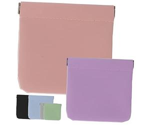 6 Pezzi Borse for Schegge Borse for Trucchi in Pelle Portamonete Tasche Borse for Cosmetici for Borsa Borse for Cosmetici Astuccio for Gioielli Piccola Borsa for Trucchi Spremere Viaggio in Pelle Pu P