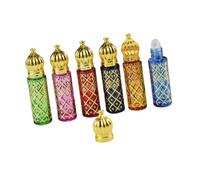 6 pezzi bottiglie di rulli per olio essenziale mini bottiglia di profumo per