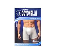 6 Pezzi Boxer Uomo L'Altra Cotonella 2384 in Cotone Bielastico Elastico Esterno