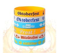 6 pezzi bracciale uomo per il festival della birra, bracciale uomo acciaio a tema birra, adatti come regalo per feste e party dedicati alla birra.