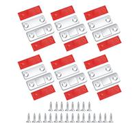 6 Pezzi Calamita Porta, Chiusura Magnetica, Ultra Sottile per Cassetti, Chiudiporta da Armadio per Ante Cucina Porta Magnete Mobili