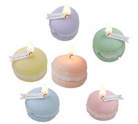6 pezzi Candele Profumate Set, Candele Profumate Offerta Piccole Rotonde Candela Regalo Donna Multicolore Dolce Candela per Decorative Nozze Compleanno Anniversario Festival Festa Natale Bagno