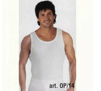 6 PEZZI CANOTTE UOMO SPALLA LARGA SPEEDY LINE ART.OP14