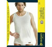 6 PEZZI CANOTTIERA NAVIGARE 511 SPALLA LARGA UOMO 100% COTONE JERSEY DA TG4 A 10
