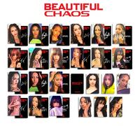 6 pezzi Carte da collezione KATSEYE/Kpop/BEAUTIFUL CHAOS, eleganti cartoline da ricordo che possono essere conservate in porta carte, portafogli, passaporti, ottime anche come accessori per foto di vi