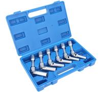6 Pezzi Chiavi a bussola snodate per candele Set Presa Extra Lungo 8 - 16 mm