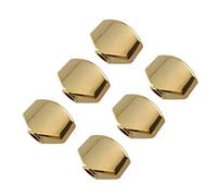 6 pezzi chitarra tuning piolo pulsante sintonizzatore macchina teste zinco lega d'oro tappo