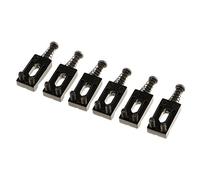 6 pezzi chitarra vibrato ponte tremolo selle per chitarra elettrica parte nero