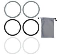 6 Pezzi Cinture di Supporto per Rotula, 1 Borsa da Stallo, Dispositivi di Protezione Sportiva, Cinture di Fissaggio di Silicone Elastico, Adatte per La Corsa, Il Basket E Il Calcio.