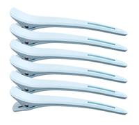 6 pezzi clip per tagli di capelli Duck Bill Hair Clips Parrucchiere Pinze per parrucchiere Strumento per acconciature per salone uso domestico