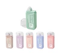 6 Pezzi Colla a Nastro, Colla Roller Biadesivo, Colla a Nastro, Dispenser di Nastro Biadesivo Trasparente per Scrapbooking Artigianato Biglietti Foto e DIY