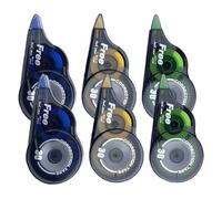 6 Pezzi Colla a Nastro, Colla Roller Biadesivo, Dispenser di Nastro Biadesivo Trasparente per Scrapbooking per La Creazione di Album Fotografici Scuola e Ufficio e Biglietti Diari, 5mm*5m