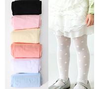 6 pezzi Collant in velluto per ragazze, tessuto ad alta elasticità, collant di base adatti per la pratica di danza e l'uso quotidiano, per tutte le stagioni 8-12Y,0-6M,6-12M,1-2Y,2-3Y,12-16Y,3-8YLette