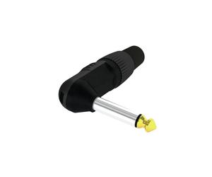 6 pezzi - Connettore Jack Angolare HICON 6,3 mm HI-J63MA06 - Assemblaggio Cavi A