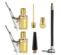 6 Pezzi Connettore Valvola Mandrini Pneumatica Universale,Adattatore Valvola,Adattatore Pompa Bicicletta per Bosch Easypump,8mm Leva per Valvola per Auto Palloncini e Cuscini d'Aria Mandrino ad Aria