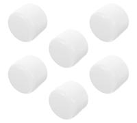 6 Pezzi Contenitore Crema Viso 100ml in PP con Coperchio a Cupola | Viaggio, Bianco, 6, 70x6, 70x5, 00cm, Dosaggio Facile, Chiusura Ermetica