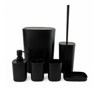 6 Pezzi Coordinato da 6 Pezzi per il Bagno Durevole per Toilette, Coppie,