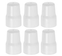6 Pezzi Copertura Decorativa per Valvola Angolare, PVC Bianco | Stile Elegante e Compatibilità Versatile, Nasconde Elementi Antiestetici, Adatta a Doccia e Tubi a Parete