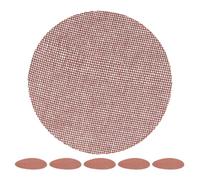 6 Pezzi Copri Paralume Rotondo Stile Lino Caffè per Plafoniera | Diffusore Luce Soffusa, Installazione Non Invasiva, per Cameretta e Letti, Riduce i Risvegli Notturni