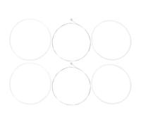 6 Pezzi Corde in Nylon, Argento, Cambio Rapido e Tono Folk | Maestri e Musicisti Folk, Uso Quotidiano e Riparazione dello Strumento, Resiste allo Stiramento