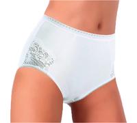 JADEA - Confezione da 6 Pezzi Culotta Donna (Bianco, 3)