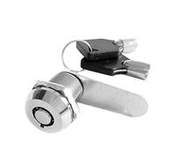 6 pezzi da 16/20/25/30 mm, serrature for cassette postali, chiavi for cassetti e armadi, a cilindro tubolare for archivi di sicurezza Per Cassette Delle Lettere(16mm)