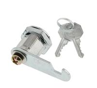 6 pezzi da 18 mm con serratura for porta, armadietto, cassetta postale, cassetto cilindro a chiave eccentrica Per Cassette Delle Lettere