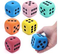 6 Pezzi Dadi in Schiuma 60mm Dadi EVA Grandi