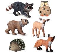 6 pezzi Decorazioni da giardino con design di animali, decorazioni per la stanza Tagli UnicaPolicloruri di vinile