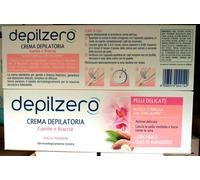 6 Pezzi Depilzero Crema Depilatoria GAMBE E FACCIA per Pelli Delicate 150ml