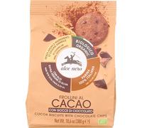 6 pezzi di alce nero frollini cacao/ciocc.bio gr.300