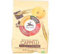 6 pezzi di alce nero frollini grano capp. gocce di ciocc. bio gr.250