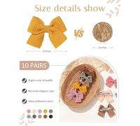 6 Pezzi Di Arco Forcine, Accessori Per Capelli Carino E Dolce, Bambino Intrecciato Forniture Per Capelli, Partito Di Festa Copricapo.