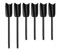 6 pezzi di attacco per miscelatore per trapano, palette per miscelazione di vernice