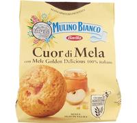 6 pezzi di biscotti cuor di mela mulino bianco con ripieno di mele italiane - 3