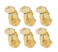 6 Pezzi di Bloccaggio Chitarra St Tuning PEG Kit di Tasti Sintonizzatore Sigillato in Metallo per NHXF Elettrico Blocking Guitar St Tuning Pegguitar He More Goodment Premi (Six set di pulsanti destro)