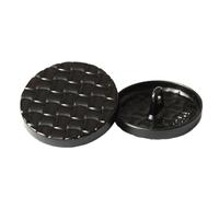 6 pezzi di bottoni rotondi in metallo per abiti e maglioni 15mm/18mm/20mm/23mm/25mm, Colore 7, 25mm - 6 pezzi