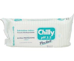 6 pezzi di chilly salviettine ph.3,5 pz.12
