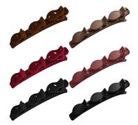 6 Pezzi Di Clip Di Capelli Di Una Parola, Frangia Anteriore E Clip Di Ornitorinco, Accessori Per Capelli Elei E Squisiti, Forcina Laterale Per Capelli Rotti.