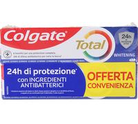 6 pezzi di colgate dent. total whitening ml 75 x 2